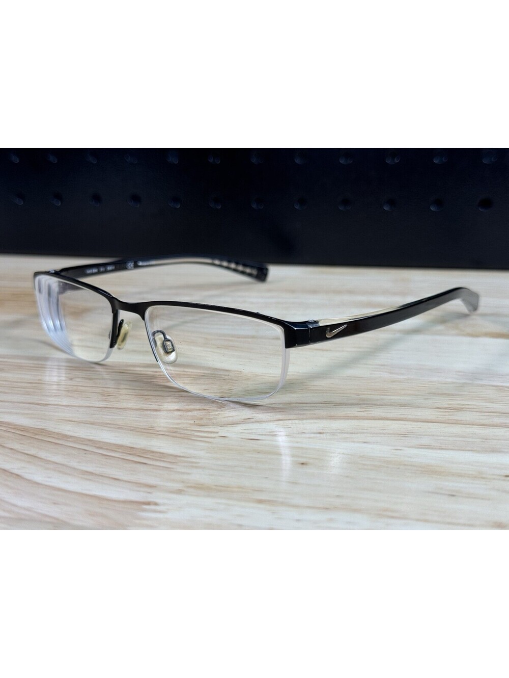 Nike Eyeglasses Frames Only, NIKE 8096 015 Black 53[]16-140